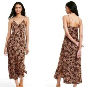 Nili Lotan X Target Paisley Print Slip Size MDress